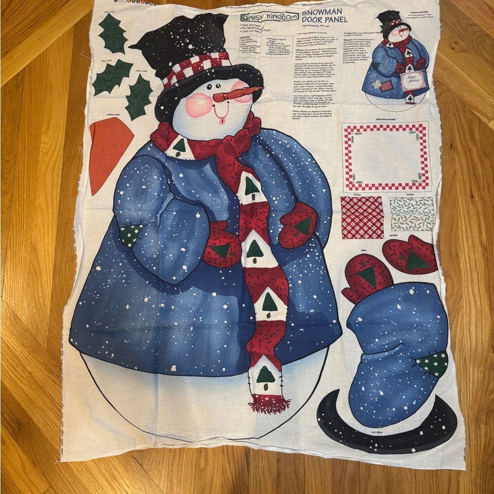 Daisy Kingdom Snowman Door Panel